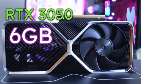 NVIDIA GeForce RTX 3050 6GB .